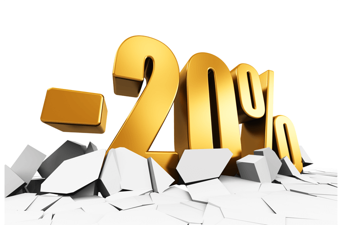 20% 25