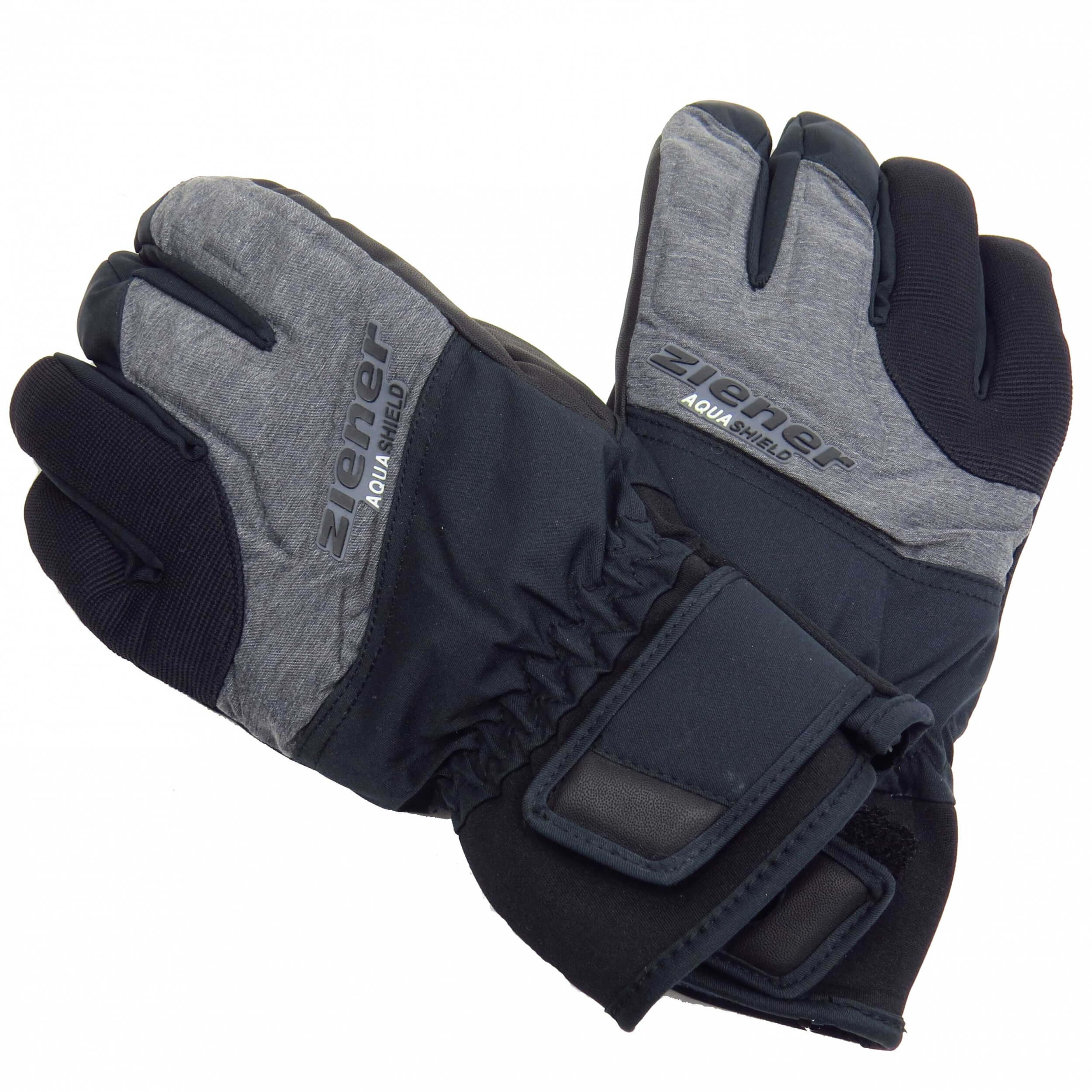 ZIENER Ski Handschuhe Gelmo 822 grau