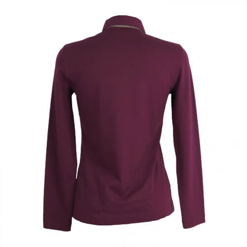 Chervo Polo Golfpolo lang Arm Aerea 896 bordeaux Gr. 36