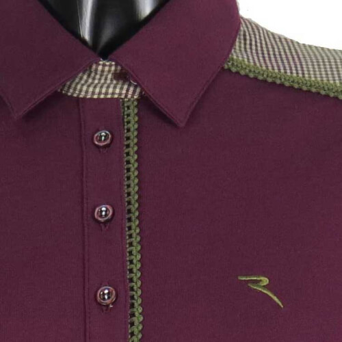 Chervo Polo Golfpolo lang Arm Aerea 896 bordeaux Gr. 36