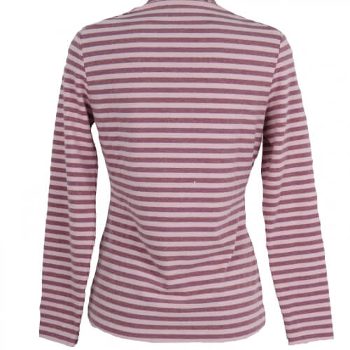 Chervo Polo Golfpolo lang Arm Albeggio rosa gestreift 12G 