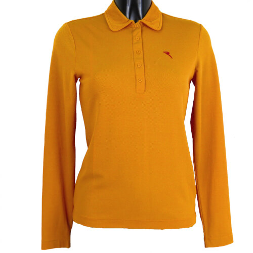 Chervo Polo Golfpolo lang Arm Astolfa 362 orange Gr. 36