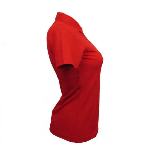 Chervo Damen Polo Appennini DRY MATIC 850 rot