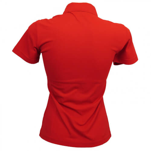 Chervo Damen Polo Appennini DRY MATIC 850 rot