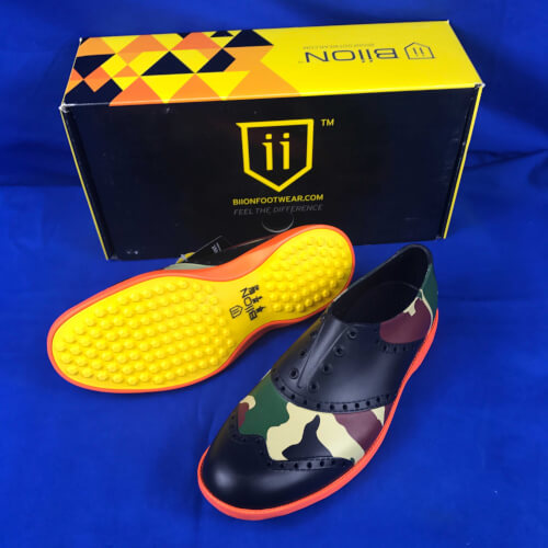 Biion Golfschuhe Oxford Patterns camouflage BOP-1031 Biion Golfschuhe Oxford Patterns camouflage BOP-1031