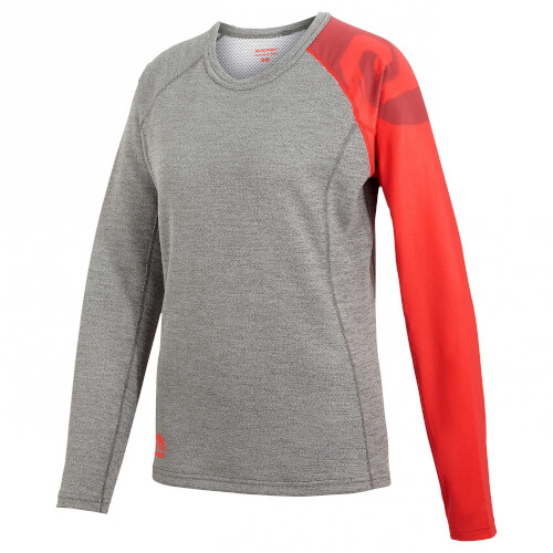 ZIENER Damen Underlayer Jagua grau melange orange 752398 ZIENER Damen Underlayer Jagua grau melange orange 752398