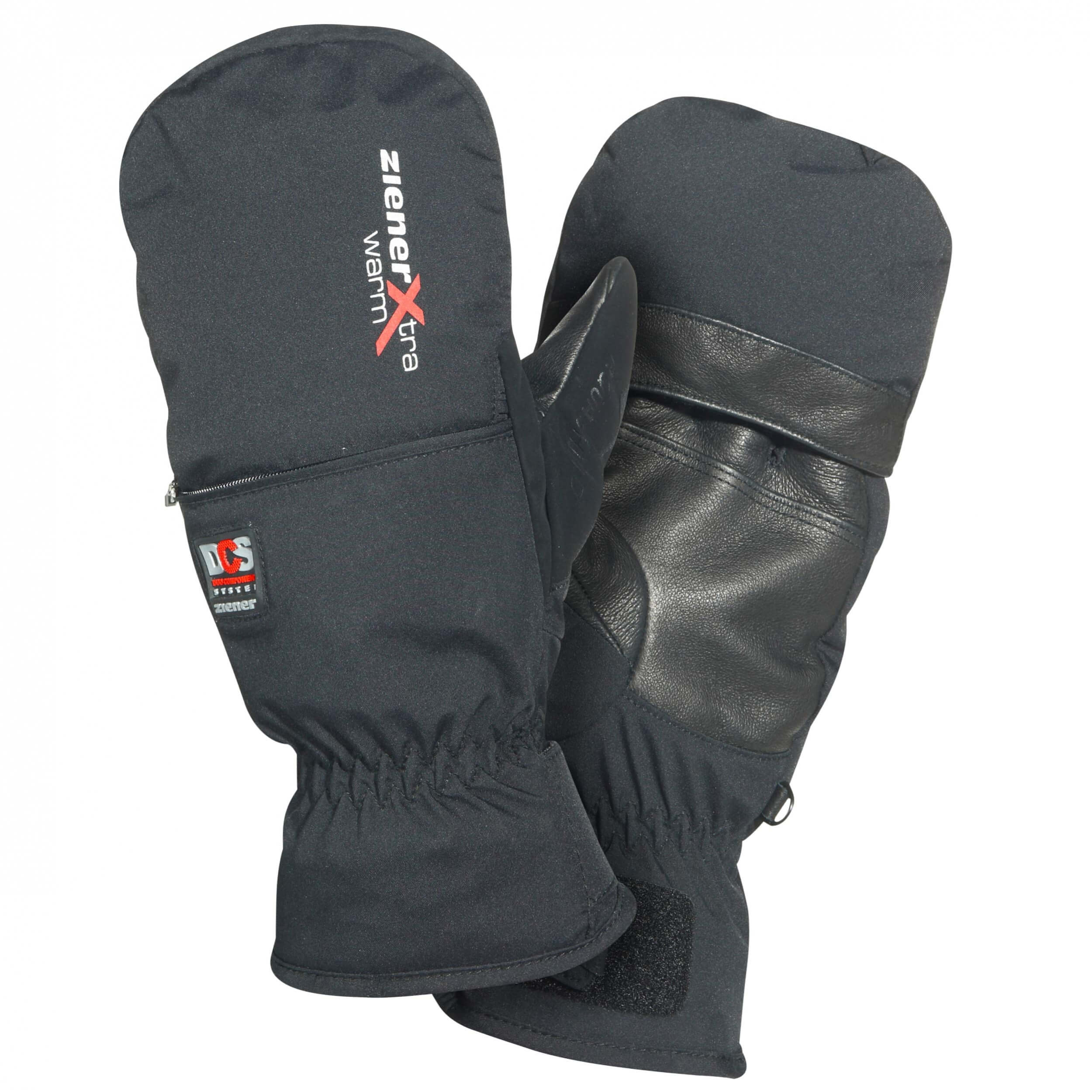 ZIENER Ski Handschuhe extra warm Galliano DCS 12 schwarz