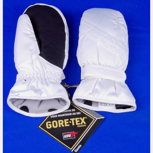 ZIENER Damen Ski Fäustlinge Goretex 1181GTX 01 weiß ZIENER Damen Ski Fäustlinge Goretex 1181GTX 01 weiß