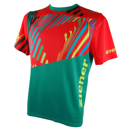 ZIENER Herren Biketrikot VK01 888 rot grün ZIENER Herren Biketrikot VK01 888 rot grün