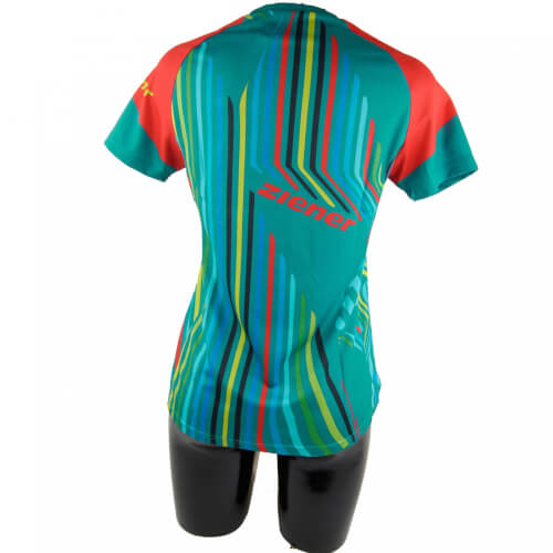 ZIENER Damen Biketrikot VK01 888 rot grün 