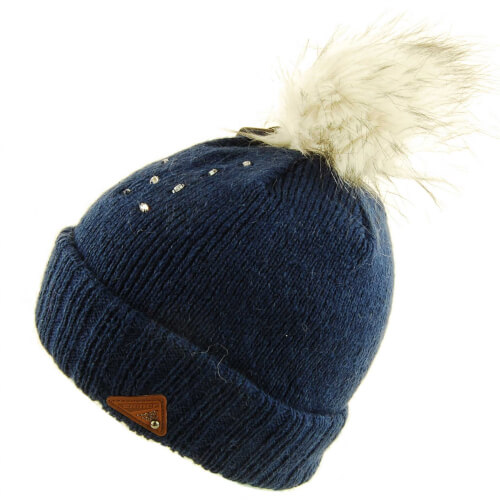 ZIENER Damen Strickmütze Iritawa blau 143 ZIENER Damen Strickmütze Iritawa blau 143