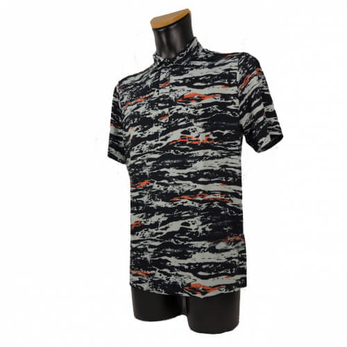 Chervo Herren Polo Aurus DRY MATIC 76L schwarz gemustert Chervo Herren Polo Aurus DRY MATIC 76L schwarz gemustert