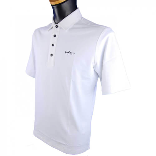 Chervo Herren Polo Aurus DRY MATIC 100 weiß 2.Wahl Chervo Herren Polo Aurus DRY MATIC 100 weiß 2.Wahl