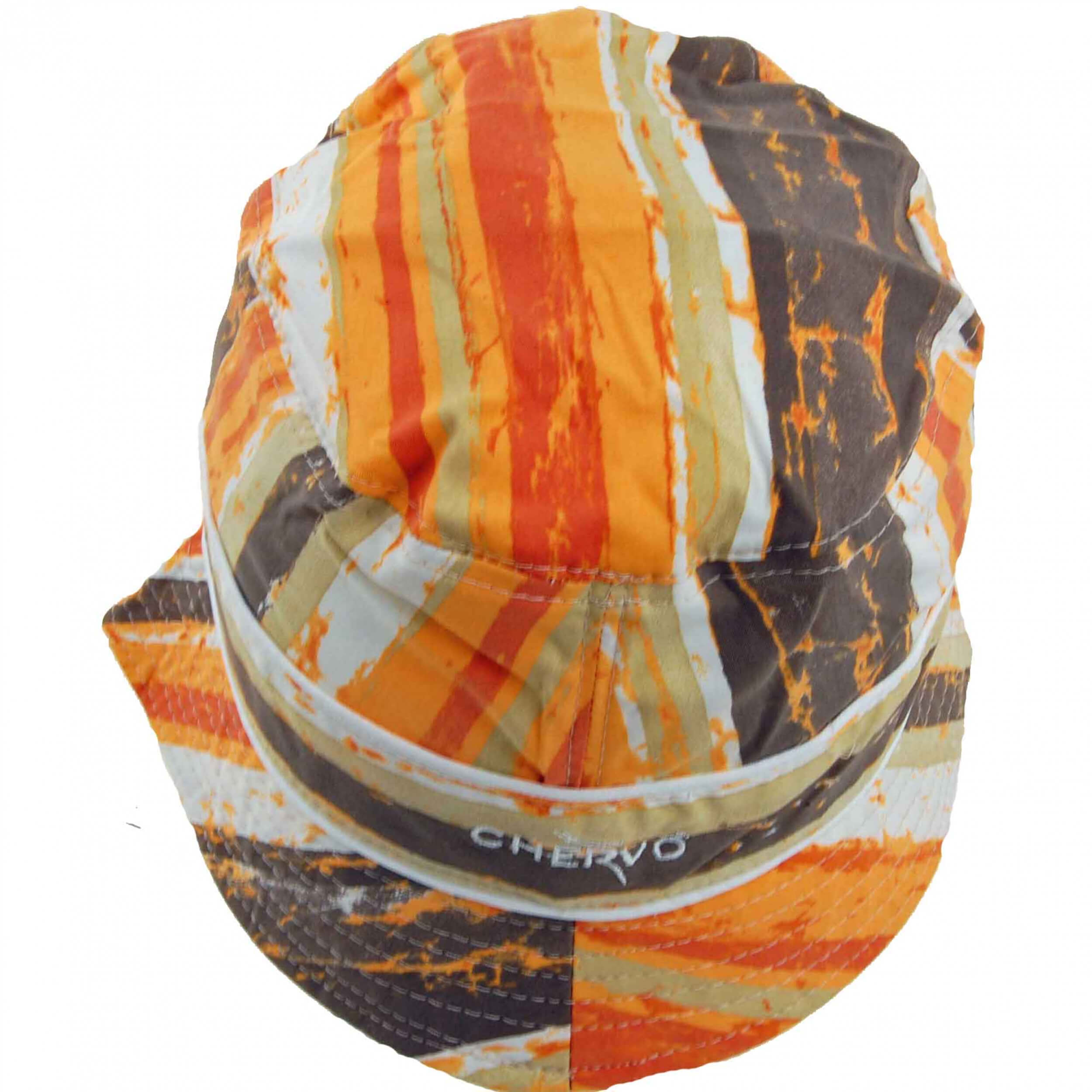 Chervo Sonnenhut Wecchioni DRY MATIC 16D orange gemustert