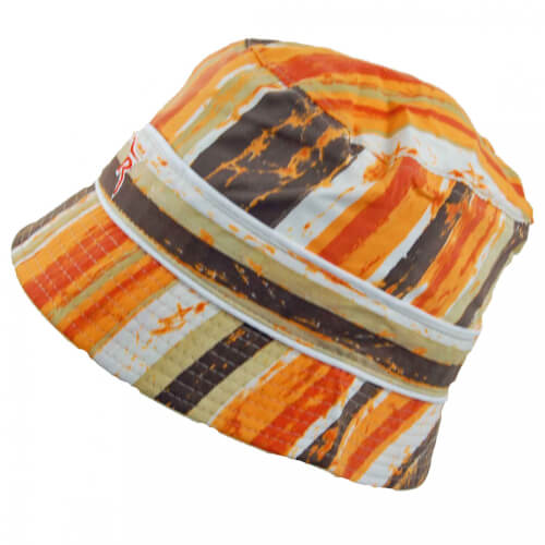 Chervo Sonnenhut Wecchioni DRY MATIC 16D orange gemustert