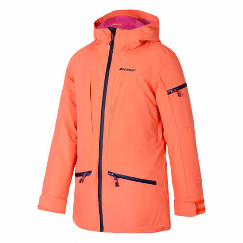 ZIENER Kinder Skijacke Yette coral 675 ZIENER Kinder Skijacke Yette coral 675