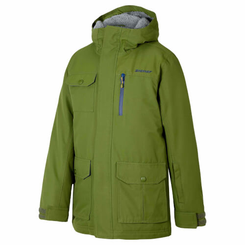 ZIENER Kinder Skijacke Yan olive 159 ZIENER Kinder Skijacke Yan olive 159