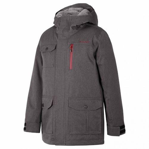 ZIENER Kinder Skijacke Yan grau 858 ZIENER Kinder Skijacke Yan grau 858