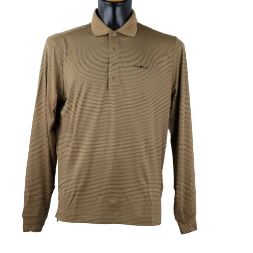 Chervo Herren Polo lang Arm Altaresso braun 82D Chervo Herren Polo lang Arm Altaresso braun 82D