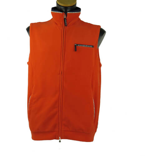 Chervo Herren Fleece Weste WIND LOCK Elochi orange 828 Chervo Herren Fleece Weste WIND LOCK Elochi orange 828