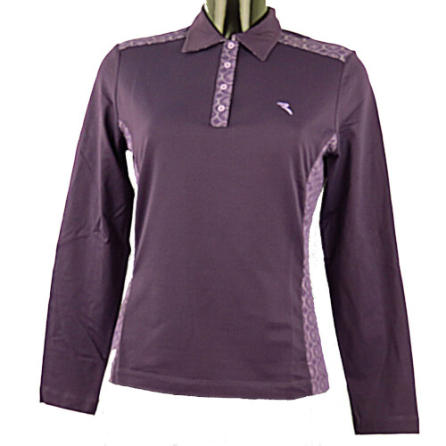 Chervo Damen Polo lang Arm PRO THERM Arvezze lila 765 Chervo Damen Polo lang Arm PRO THERM Arvezze lila 765