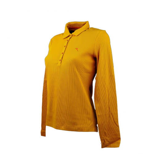 Chervo Damen Polo lang Arm PRO THERM Agiuto orange 262 Chervo Damen Polo lang Arm PRO THERM Agiuto orange 262