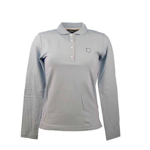 Chervo Damen Polo lang Arm COMFORT Argagno hellblau 508 Chervo Damen Polo lang Arm COMFORT Argagno hellblau 508