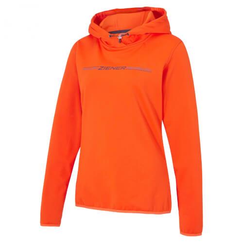 ZIENER Damen Hoodie Jinny orange 955 ZIENER Damen Hoodie Jinny orange 955
