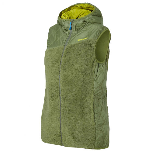 ZIENER Damen Teddy Fleece Weste Jarra oliv 159 ZIENER Damen Teddy Fleece Weste Jarra oliv 159