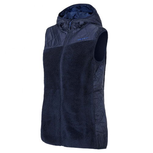 ZIENER Damen Teddy Fleece Weste Jarra dunkelblau 964 ZIENER Damen Teddy Fleece Weste Jarra dunkelblau 964