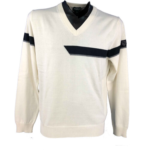 Chervo Herren Strick Pullover Nostrano wollweiß A63 2.Wahl Chervo Herren Strick Pullover Nostrano wollweiß A63 2.Wahl