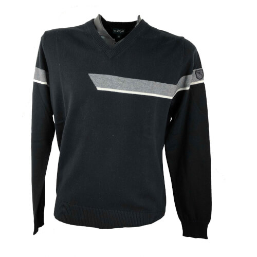 Chervo Herren Strick Pullover Nostrano schwarz LE6 2.Wahl Chervo Herren Strick Pullover Nostrano schwarz LE6 2.Wahl