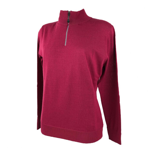 Chervo Damen Strick Pullover WIND LOCK 17781005 bordeaux 627 2.Wahl Chervo Damen Strick Pullover WIND LOCK 17781005 bordeaux 627 2.Wahl