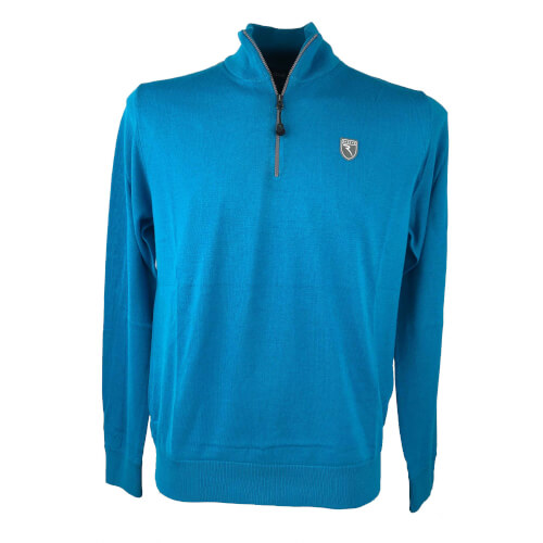 Chervo Herren Strick Pullover WIND LOCK 17181005 aqua 449 2.Wahl Chervo Herren Strick Pullover WIND LOCK 17181005 aqua 449 2.Wahl