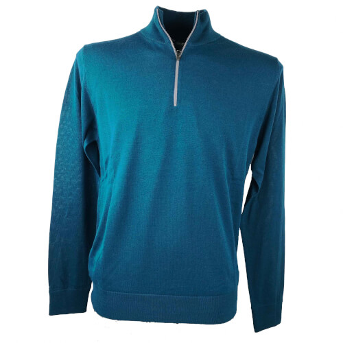 Chervo Herren Strick Pullover WIND LOCK 17181005P petrol 334 2.Wahl Chervo Herren Strick Pullover WIND LOCK 17181005P petrol 334 2.Wahl