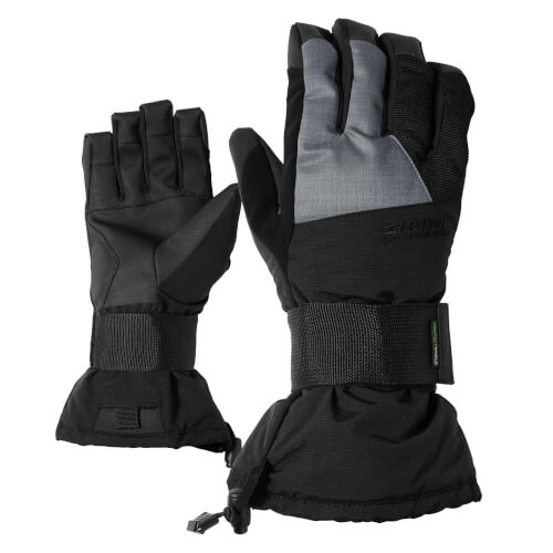 ZIENER Snowboard Handschuhe Merfo grau schwarz 12 ZIENER Snowboard Handschuhe Merfo grau schwarz 12