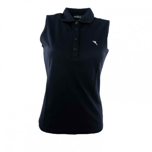 Chervo Damen Top Polo Auguri DRY MATIC schwarz 999 Chervo Damen Top Polo Auguri DRY MATIC schwarz 999