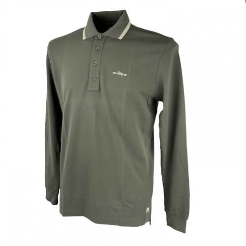 Chervo lang Arm Herren Polo Alluminio DRY MATIC oliv 499 neu Chervo lang Arm Herren Polo Alluminio DRY MATIC oliv 499 neu