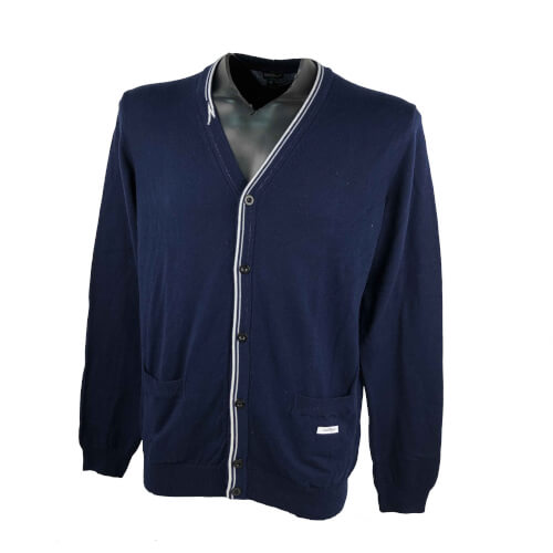 Chervo Herren Strick Jacke Novemila navy 599 Chervo Herren Strick Jacke Novemila navy 599