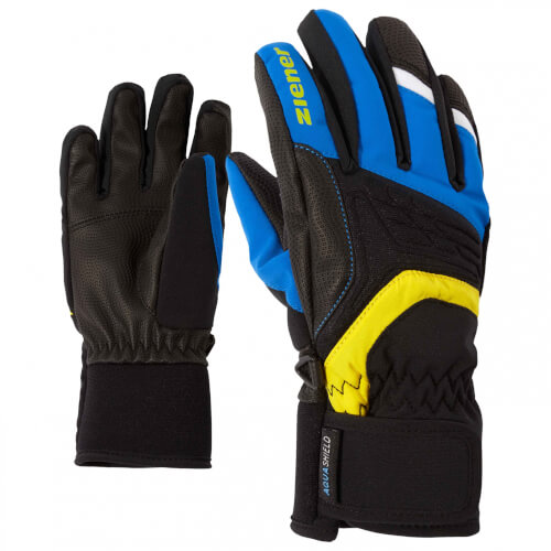 ZIENER Kinder Skihandschuhe Lump AQUASHIELD blau schwarz 798 ZIENER Kinder Skihandschuhe Lump AQUASHIELD blau schwarz 798