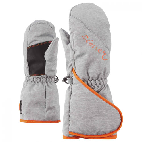 ZIENER Kleinkinder Skihandschuhe Lou AQUASHIELD grau 823 ZIENER Kleinkinder Skihandschuhe Lou AQUASHIELD grau 823