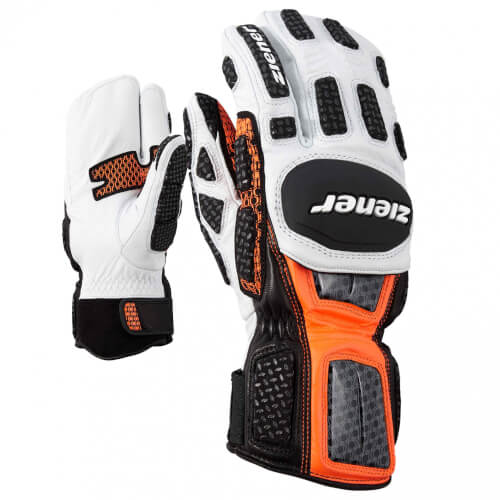 ZIENER Ski Race Handschuhe GS TECHNIK Lobster orange 738 ZIENER Ski Race Handschuhe GS TECHNIK Lobster orange 738