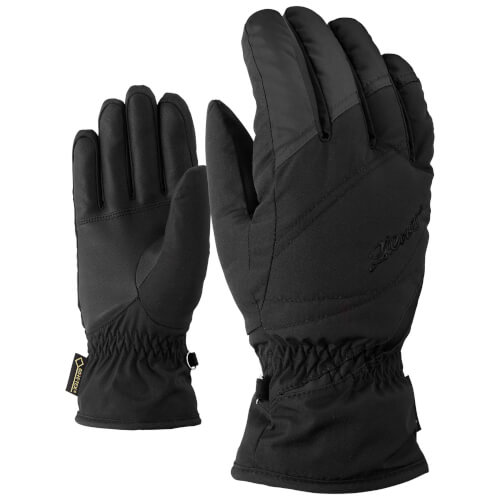 ZIENER Damen Skihandschuhe GORETEX Kafika schwarz 12 ZIENER Damen Skihandschuhe GORETEX Kafika schwarz 12