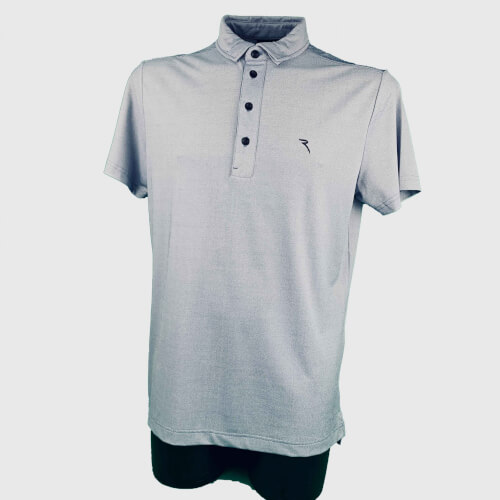 Chervo Herren Polo Almo DRY MATIC blau meliert 2.Wahl Chervo Herren Polo Almo DRY MATIC blau meliert 2.Wahl