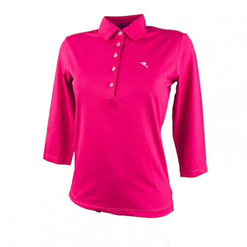 Chervo Damen Polo Aleppo Bio Sun Block beere 2.Wahl Chervo Damen Polo Aleppo Bio Sun Block beere 2.Wahl