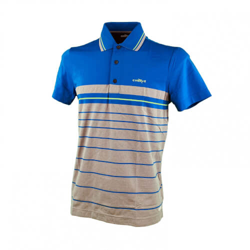 Chervo Herren Polo Alerman Sun Block blau grau 47E Chervo Herren Polo Alerman Sun Block blau grau 47E