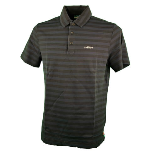 Chervo Herren Polo Asterisco Dry Matic blau gestreift 88E Chervo Herren Polo Asterisco Dry Matic blau gestreift 88E