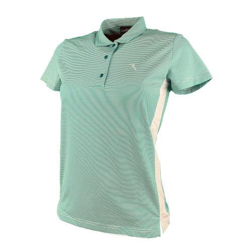 Chervo Damen Polo Alvena SUN BLOCK grün gestreift 50F Chervo Damen Polo Alvena SUN BLOCK grün gestreift 50F