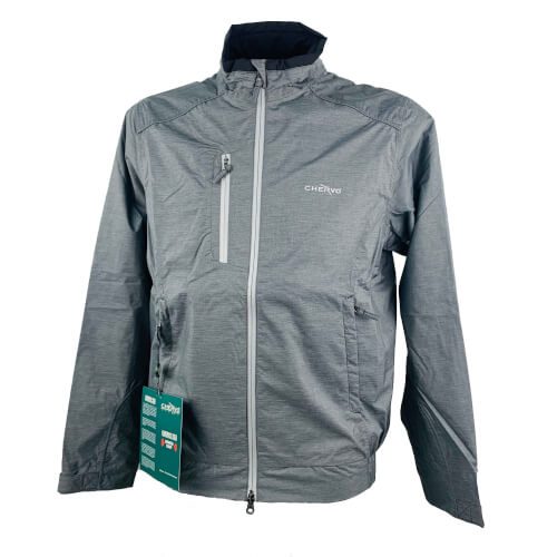 Chervo Herren Regenjacke Makako AQUA BLOCK grau meliert 923 Chervo Herren Regenjacke Makako AQUA BLOCK grau meliert 923