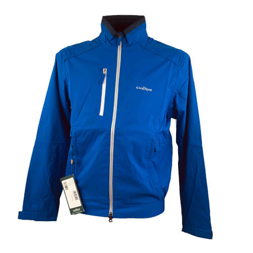 Chervo Herren Regenjacke Makako AQUA BLOCK blau 555 Chervo Herren Regenjacke Makako AQUA BLOCK blau 555